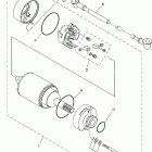 TW200W1C/TW200W1 Стартер электрический