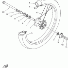 XT225 Переднее колесо