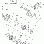 YZ125 Регулятор,вед .звезда