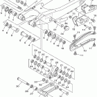 YZ125V Бугель (задний рычаг)