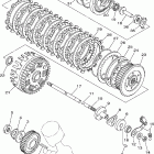 V STAR 1100 CUSTOM-XVS11XC-B/XVS11X-B Сцепление