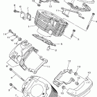 V STAR 1100 CUSTOM-XVS11XC-B/XVS11X-B Цилиндр