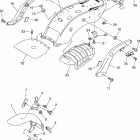 V STAR 650 MIDNIGHT CUSTOM-XVS65VC-B/XVS65V-B Крыло
