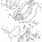 WR450FT Крышка картера двигателя