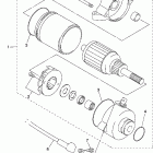 FJR1300ABS Стартер электрический