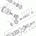 V STAR 1100 CUSTOM-XVS1100SC/XVS1100S Промежуточный ведущий вал