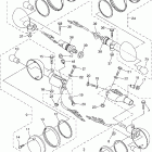 V STAR 1100 CUSTOM-XVS11XC-B/XVS11X-B Поворотники