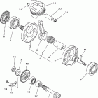 WR250FP Коленчатый вал и Поршень