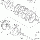 TTR125E Сцепление