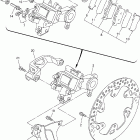 WR450FT Задний суппорт тормозной