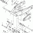 YZF600 Бугель (задний рычаг)