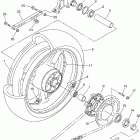 FZ1 Заднее колесо