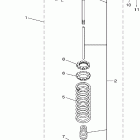 YZ85T Задняя подвеска