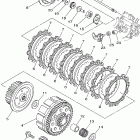 YZ125T1 Сцепление