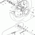 YZ450FT Заднее колесо