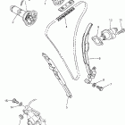 WR250F Цепь механизма газораспределения