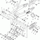 TTR125E Rear arm suspension es