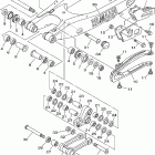 YZ125T1 Бугель (задний рычаг)