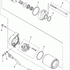 TTR125E Стартер электрический