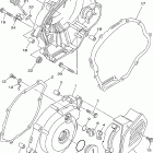 TTR125E Крышка картера двигателя