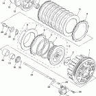 FJR1300ABS Сцепление