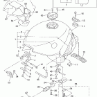 YZF600RTC/YZF600RT Топливный бак