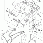 TTR125LT Топливный бак