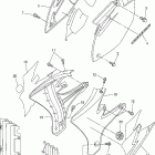 YZ450F Боковая панель