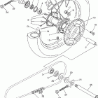 YZ250F Заднее колесо