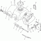 PW50 Топливный бак