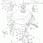 YZF600 Топливный бак