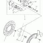 TTR225 Передний тормозной суппорт