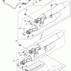 V STAR 1100 CUSTOM-XVS1100SC/XVS1100S Выхлопная система