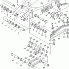YZ125 Бугель (задний рычаг)