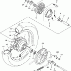 TTR125E Заднее колесо