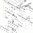 TTR225 Бугель (задний рычаг)
