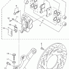 ROAD STAR-XV17AS Задний суппорт тормозной