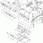 YZ450F Бугель (задний рычаг)