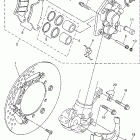 YZ450F Передний тормозной суппорт