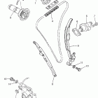 YZ450F Цепь механизма газораспределения