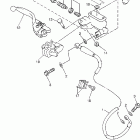 YZ450F Главный тормозной цилиндр,передний