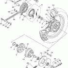 TTR90E Заднее колесо