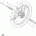 YZ125 Переднее колесо
