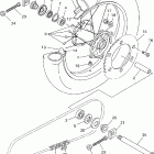 YZ450F Заднее колесо