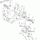 WR250F Подножки