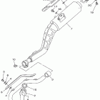 TTR225 Выхлопная система