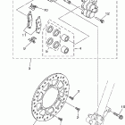 YZ85 Передний тормозной суппорт