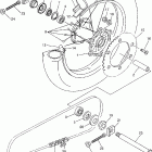 WR250F Заднее колесо