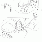 V STAR 650 SILVERADO-XVS650ATSC/XVS650ATS Сидение