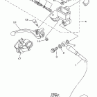 YZ125 Главный тормозной цилиндр,передний